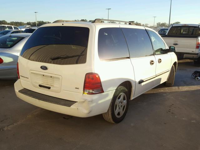 2FMZA51666BA35701 - 2006 FORD FREESTAR S WHITE photo 4