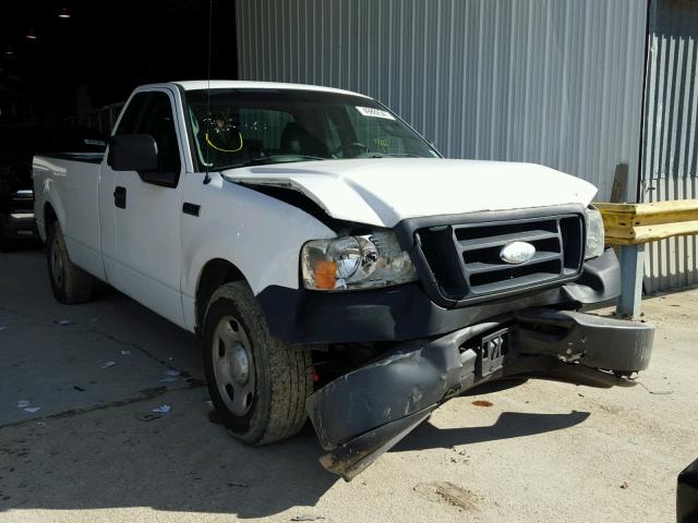 1FTRF12W98KD43824 - 2008 FORD F150 WHITE photo 1