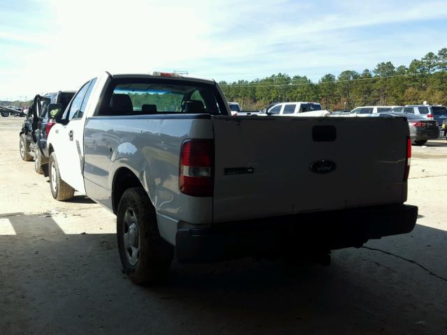 1FTRF12W98KD43824 - 2008 FORD F150 WHITE photo 3