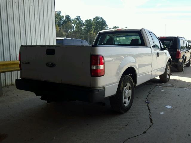 1FTRF12W98KD43824 - 2008 FORD F150 WHITE photo 4