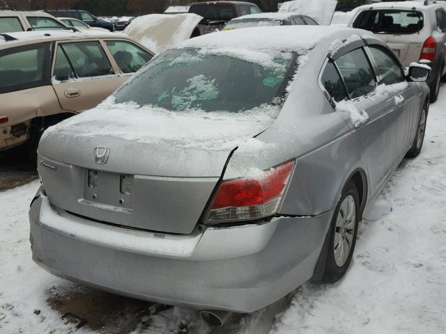 1HGCP263X8A061532 - 2008 HONDA ACCORD LX SILVER photo 4