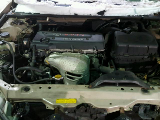 4T1BE32K02U058756 - 2002 TOYOTA CAMRY LE TAN photo 7