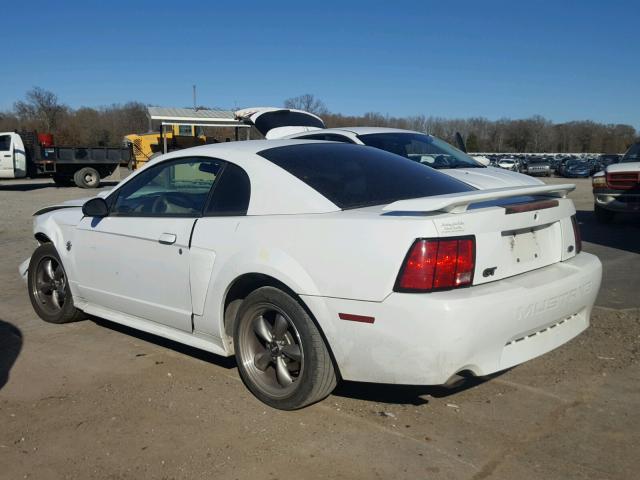 1FAFP42X04F105184 - 2004 FORD MUSTANG GT WHITE photo 3