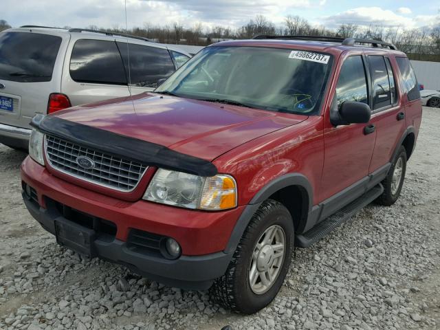 1FMZU73K33ZB48205 - 2003 FORD EXPLORER X RED photo 2