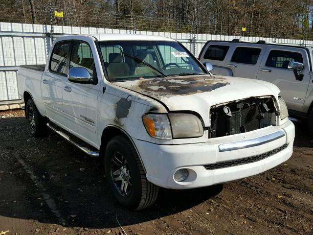 5TBET34115S480404 - 2005 TOYOTA TUNDRA DOU WHITE photo 1