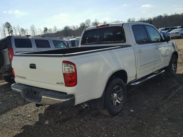 5TBET34115S480404 - 2005 TOYOTA TUNDRA DOU WHITE photo 4