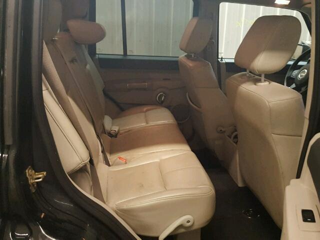 1J8HG58236C233498 - 2006 JEEP COMMANDER შავი ფოტო 6