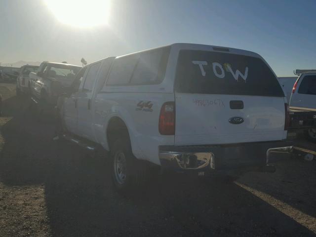 1FTWW31R58EA31489 - 2008 FORD F350 SRW S WHITE photo 3