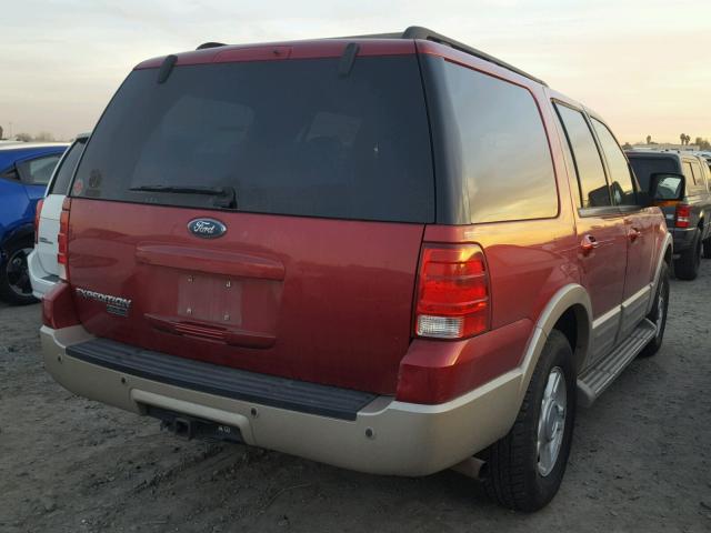 1FMFU185X5LB04601 - 2005 FORD EXPEDITION RED photo 4