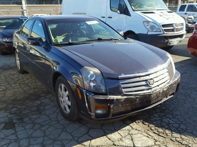 1G6DM57T960113718 - 2006 CADILLAC CTS MAROON photo 1