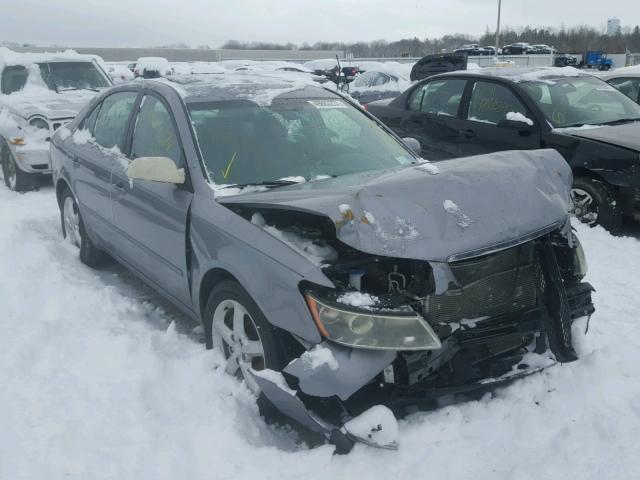 5NPEU46F47H173420 - 2007 HYUNDAI SONATA SE GRAY photo 1