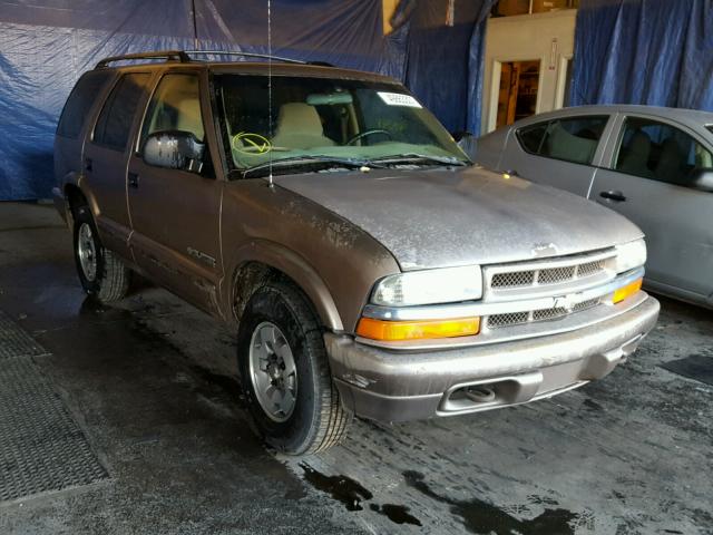 1GNDT13W32K194181 - 2002 CHEVROLET BLAZER TAN photo 1