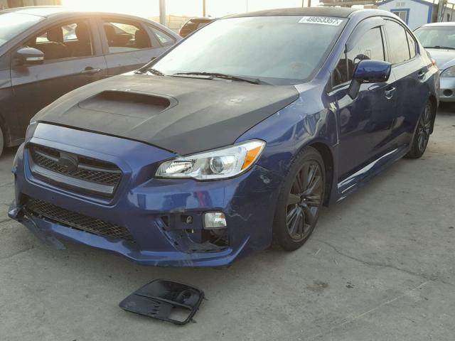 JF1VA1B63H9802226 - 2017 SUBARU WRX BLUE photo 2