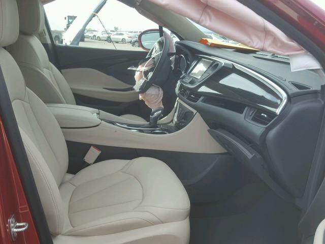 LRBFXCSA4KD011753 - 2019 BUICK ENVISION E Қызыл фото 5