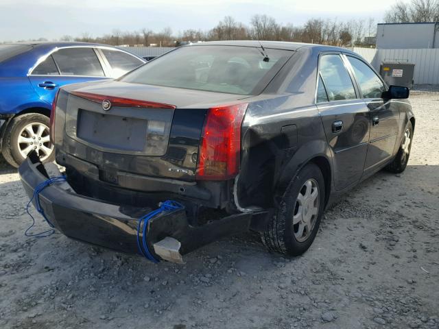 1G6DM57N130137623 - 2003 CADILLAC CTS BLACK photo 4