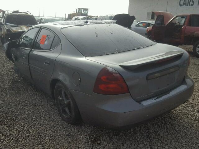 2G2WP552681135016 - 2008 PONTIAC GRAND PRIX GRAY photo 3