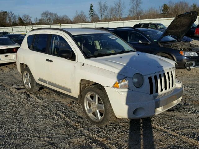 1J8FT57W97D156476 - 2007 JEEP COMPASS LI WHITE photo 1