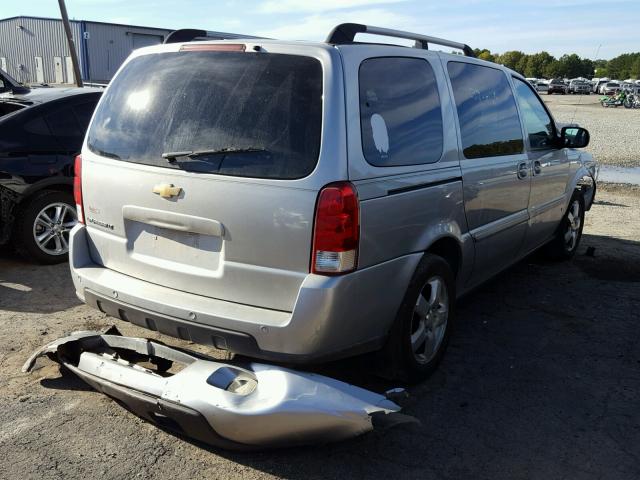 1GNDV33137D131104 - 2007 CHEVROLET UPLANDER L 银色 照片 4