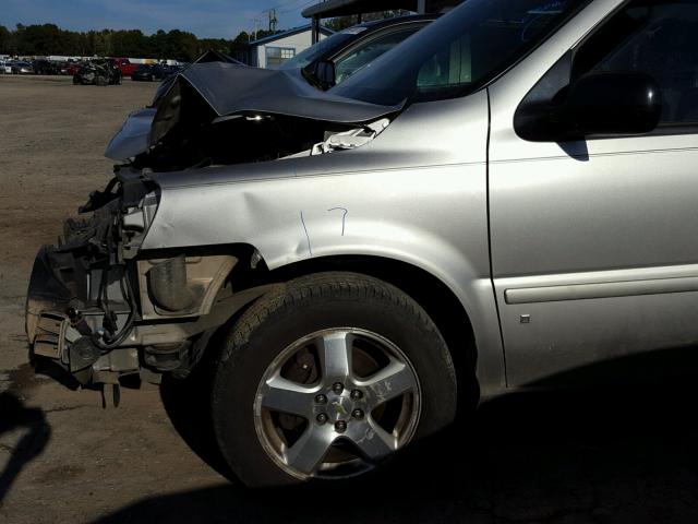 1GNDV33137D131104 - 2007 CHEVROLET UPLANDER L 银色 照片 9