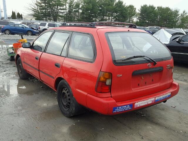 JT2EB02E8T0114432 - 1996 TOYOTA COROLLA BA RED photo 3