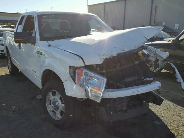 1FTFX1CT9DFB84844 - 2013 FORD F150 SUPER WHITE photo 1