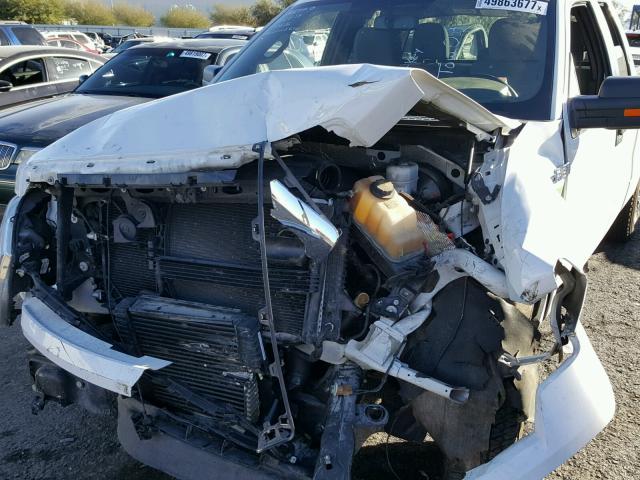 1FTFX1CT9DFB84844 - 2013 FORD F150 SUPER WHITE photo 9