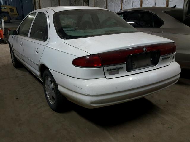 3MEFM6530YM606216 - 2000 MERCURY MYSTIQUE G WHITE photo 3