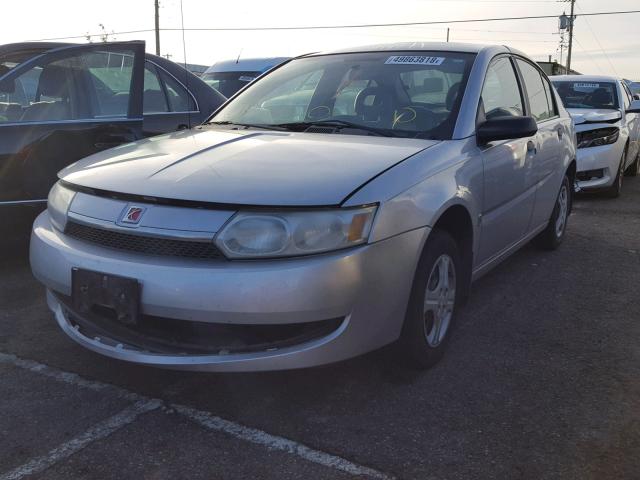 1G8AF52F44Z154353 - 2004 SATURN ION LEVEL SILVER photo 2