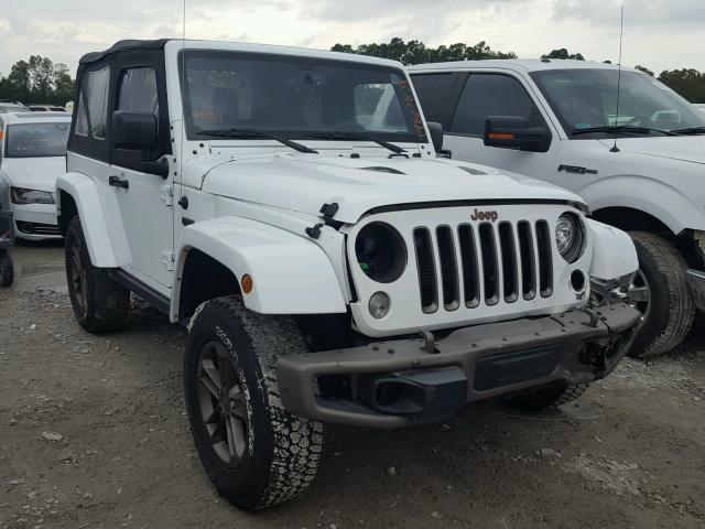 1C4AJWBG9HL537006 - 2017 JEEP WRANGLER S 白色 照片 1