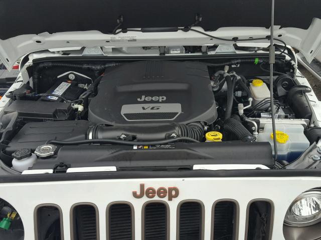 1C4AJWBG9HL537006 - 2017 JEEP WRANGLER S 白色 照片 7