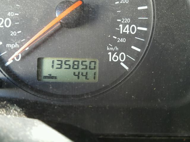 WVWBH63B61P010865 - 2001 VOLKSWAGEN PASSAT GLX BLACK photo 8