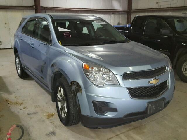 2GNALAEK7E6262857 - 2014 CHEVROLET EQUINOX LS BLUE photo 1