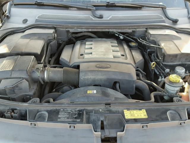 SALSF25426A977148 - 2006 LAND ROVER RANGE ROVE BLACK photo 7