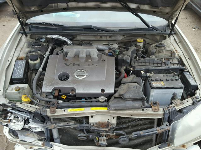 JN1DA31D82T414505 - 2002 NISSAN MAXIMA GLE GOLD photo 7