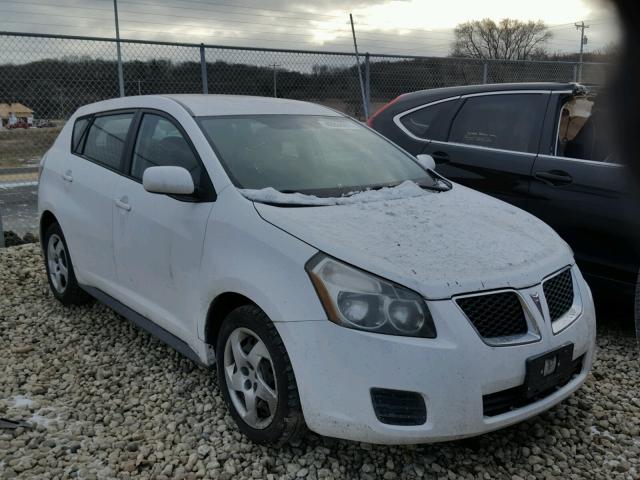 5Y2SP67889Z429608 - 2009 PONTIAC VIBE WHITE photo 1