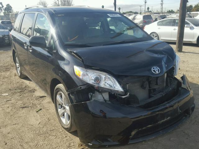 5TDKK3DC8FS621100 - 2015 TOYOTA SIENNA LE BLACK photo 1