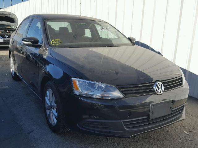 3VWDP7AJ9CM401557 - 2012 VOLKSWAGEN JETTA SE 黑色 照片 1