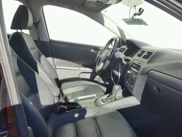 3VWDP7AJ9CM401557 - 2012 VOLKSWAGEN JETTA SE 黑色 照片 5