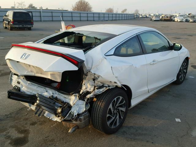 2HGFC4B06HH301709 - 2017 HONDA CIVIC LX WHITE photo 4