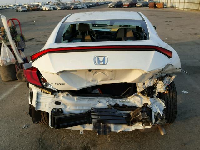 2HGFC4B06HH301709 - 2017 HONDA CIVIC LX WHITE photo 9