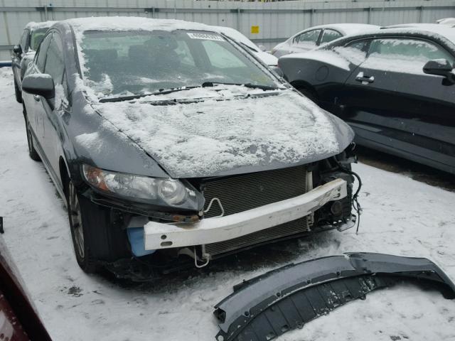 19XFA1F90AE021264 - 2010 HONDA CIVIC EXL SILVER photo 1