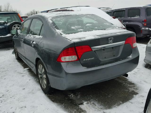 19XFA1F90AE021264 - 2010 HONDA CIVIC EXL 银色 照片 3