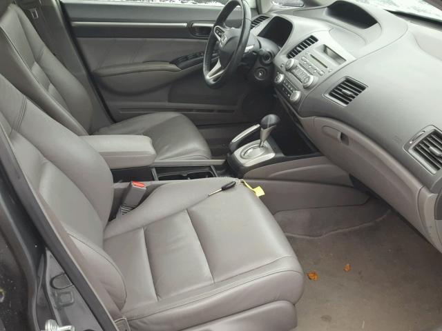 19XFA1F90AE021264 - 2010 HONDA CIVIC EXL 银色 照片 5