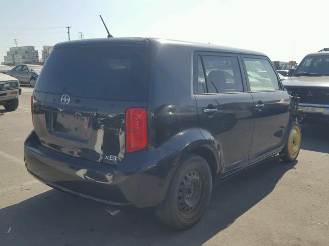 JTLKE50E681006818 - 2008 TOYOTA SCION XB Графитовый фото 4