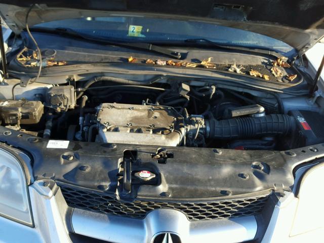 2HNYD18724H531601 - 2004 ACURA MDX TOURIN SILVER photo 7