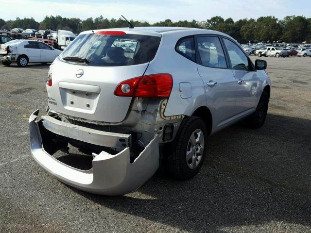 JN8AS5MT2AW029034 - 2010 NISSAN ROGUE S SILVER photo 4