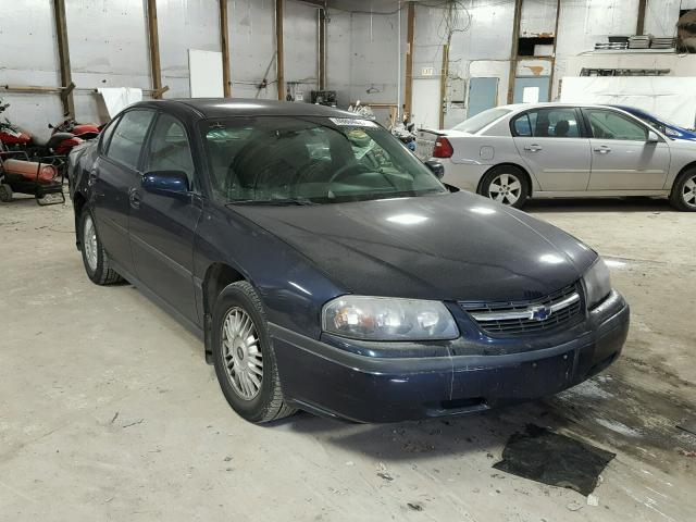 2G1WF55KXY9152247 - 2000 CHEVROLET IMPALA BLUE photo 1