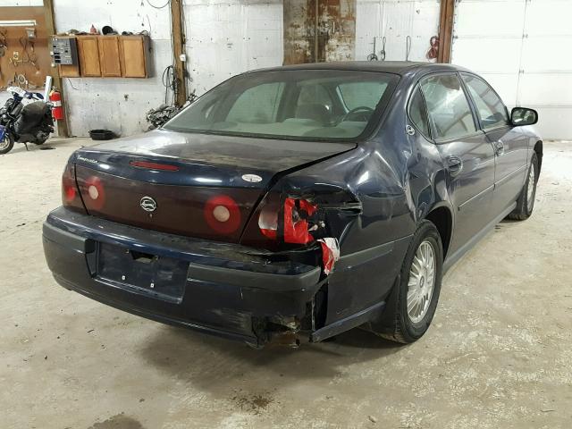 2G1WF55KXY9152247 - 2000 CHEVROLET IMPALA 蓝色 照片 4