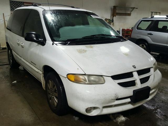 2B4GP45G7YR595306 - 2000 DODGE CARAVAN SE WHITE photo 1