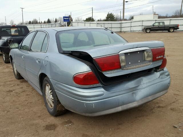 1G4HR54K93U173767 - 2003 BUICK LESABRE LI BLUE photo 3